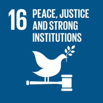 SDG 16: Promote just, peaceful and inclusive societies