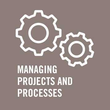 Icon Managing Projects and Processes