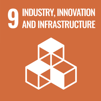 Icon SDG 9 - Industry, Innovation and Infrastructure