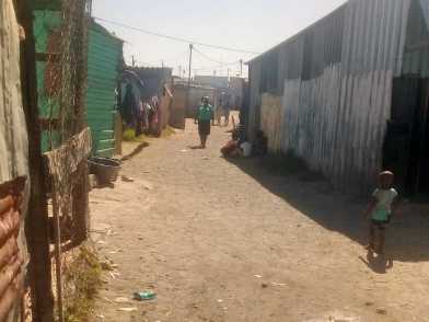 PJ informal settlement South Africa