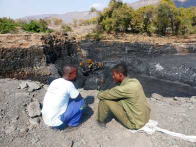 Mining site in Zimbabwe