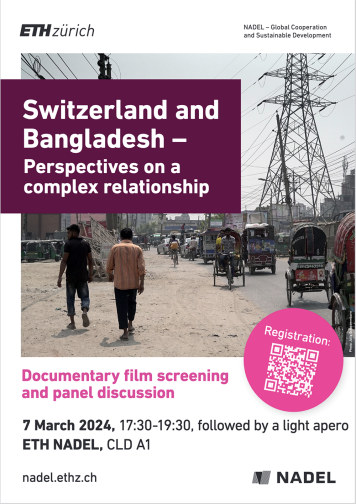 Event flyer Switzerland - Bangladesh