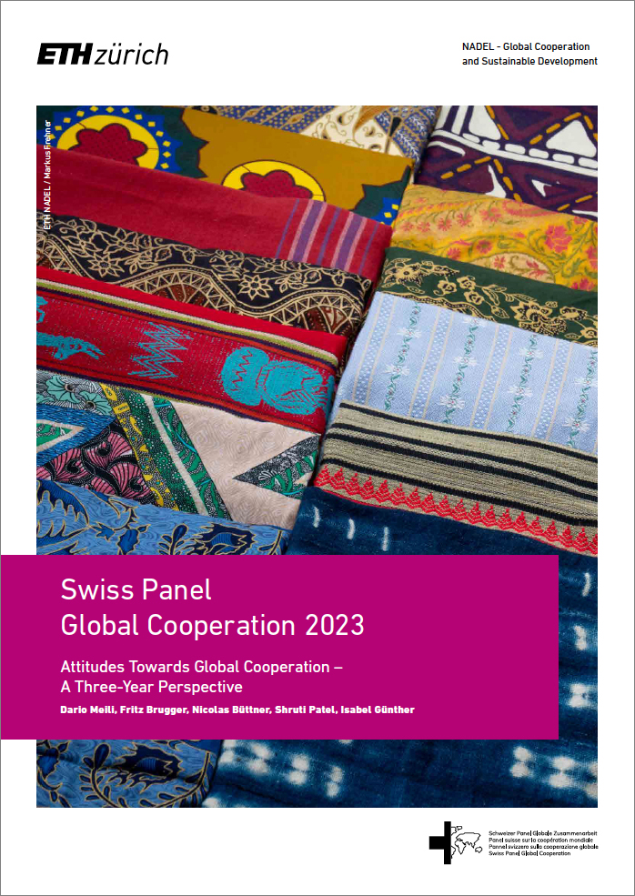 To the Swiss Panel Global Cooperation survey results 2023